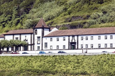 Monastery of St. Francis in Lages do Pico, Azores clipart