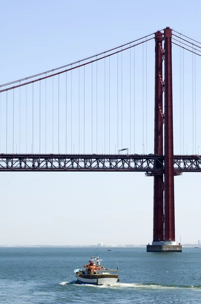 25th of April bridge in Lisbon — Stock Photo, Image