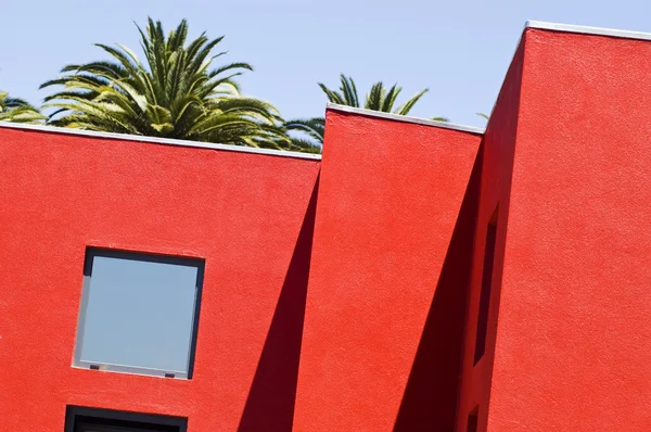 Edificio rosso — Foto Stock