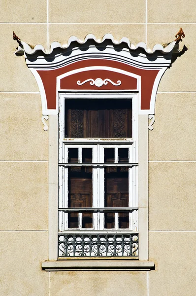 Διακοσμημένο παράθυρο — Φωτογραφία Αρχείου