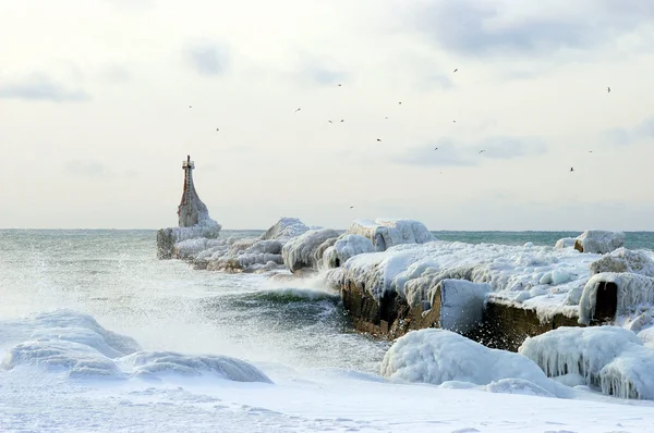 Stock image Ice pier