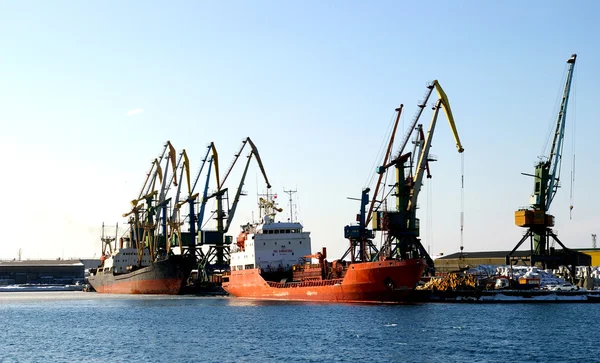 In seaports — Stock Photo, Image