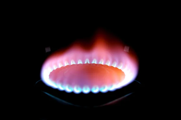 Огневой газ — стоковое фото