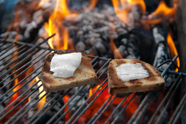 domuz yağı ile tost