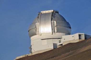 Gözlemevi kubbe mauna kea üzerinde