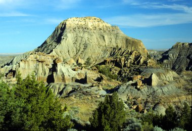 Badlands in Eastern Washington clipart