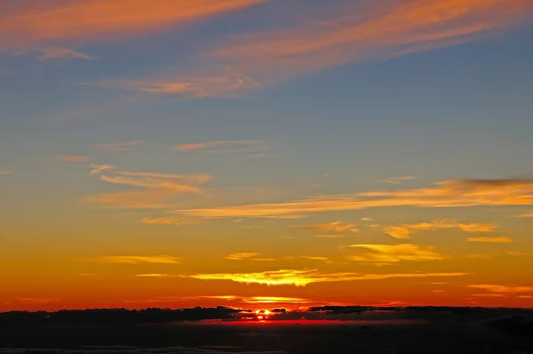 Zachód słońca z mauna kea — Zdjęcie stockowe