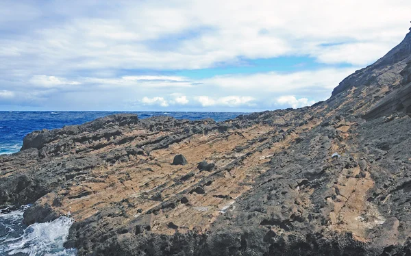 Lehua Rock in Hawaii — Stock Photo, Image