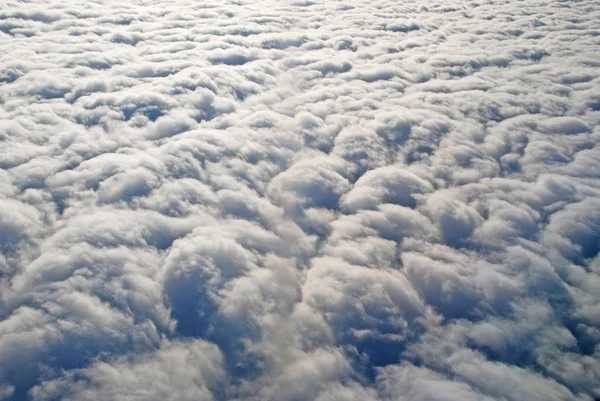 Nuvens Stratus de cima — Fotografia de Stock