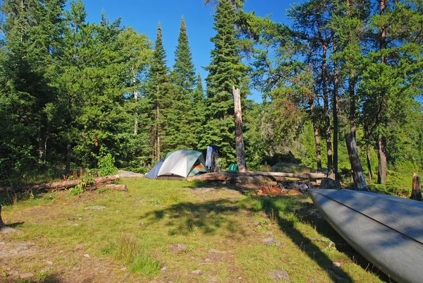 荒野のキャンプ場 — ストック写真