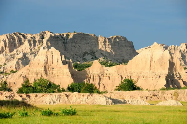 Evening in the badlands — Stock Photo, Image