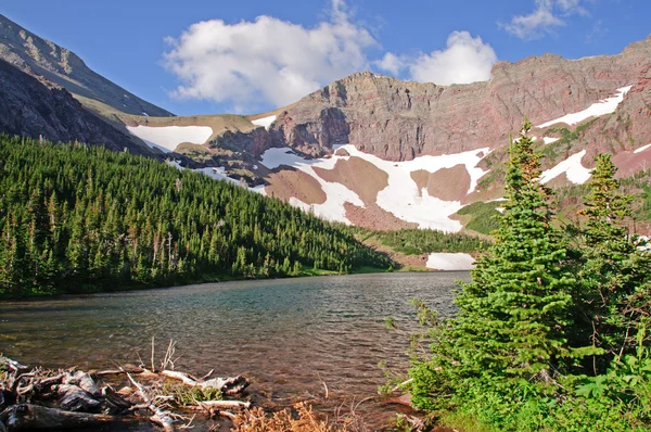 Alpine lake i sommar — Stockfoto