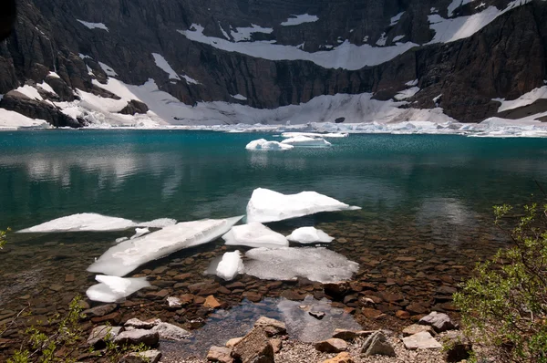 Lago Iceberg em Montana — Fotografia de Stock