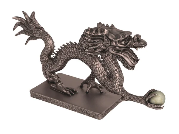 Dragon statuette — Stock Photo, Image