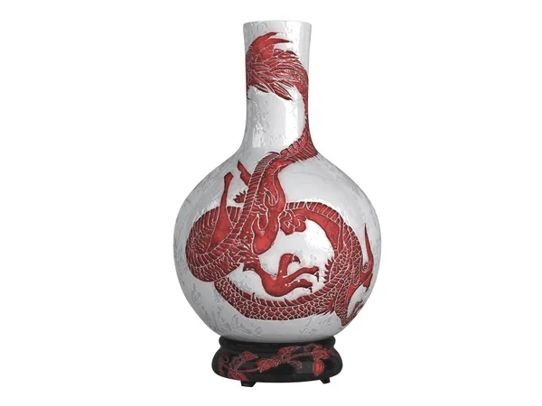 Asian vase — Stock Photo, Image