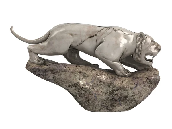 Lwica statuetkę — Zdjęcie stockowe