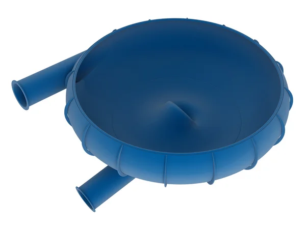 Slide air mangkuk — Stok Foto