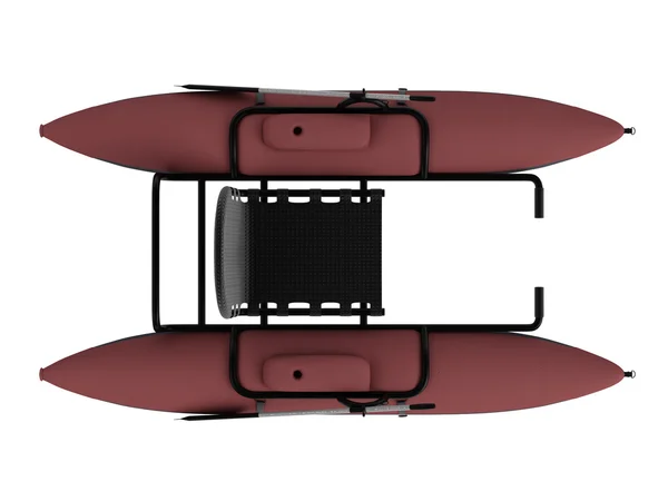 Inflatable catamaran — Stock Photo, Image