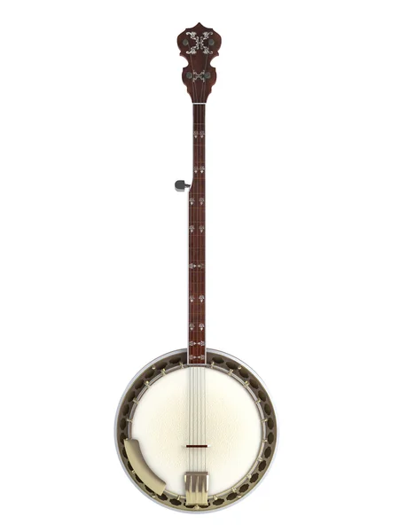 Banjo isolado — Fotografia de Stock