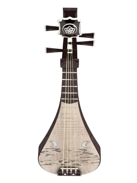 Pipa lub chiński gitara — Zdjęcie stockowe