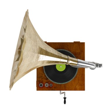 Gramophone clipart