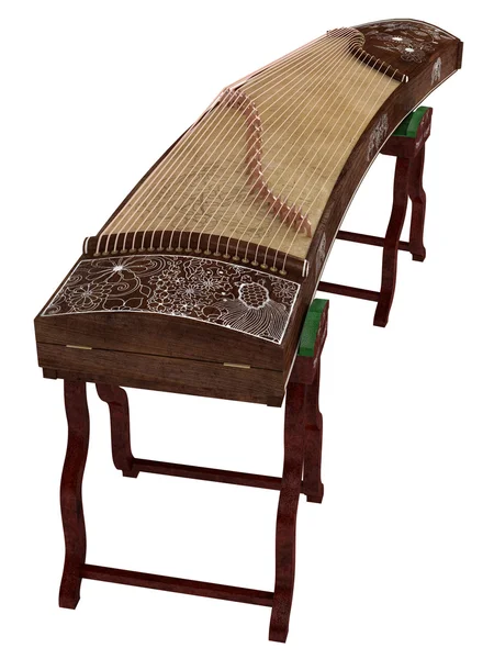 Guzheng. — Foto de Stock