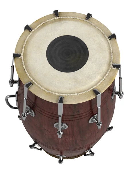 Double-headed hand-drum — Stock Photo, Image