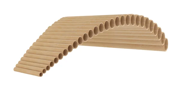 Flauta pan — Fotografia de Stock