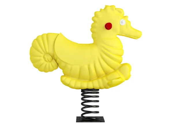 Seahorse spring toy — Stock Photo, Image
