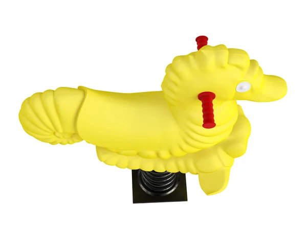 Seahorse wiosna zabawka — Zdjęcie stockowe