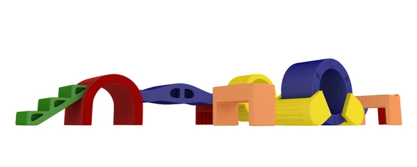 Renkli oyuncak blokları — Stok fotoğraf