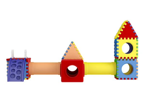 Colorful toy blocks — Stock Photo, Image