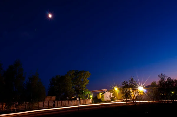 stock image Night city Obninsk