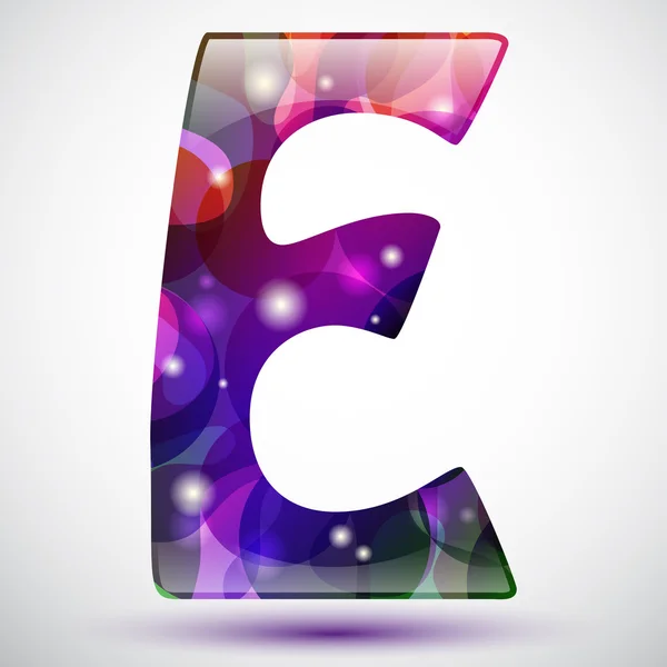 Lettera E — Image vectorielle