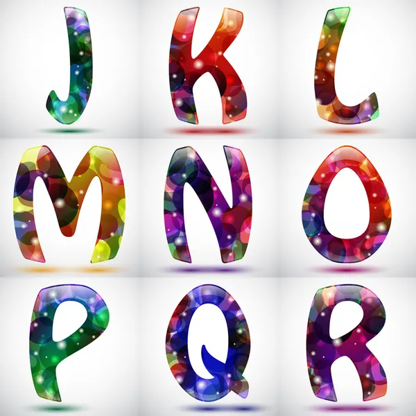 Jklmnopqr — ストックベクタ