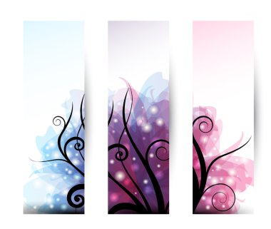 Three Banner clipart