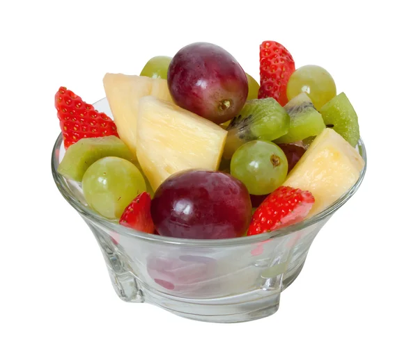 stock image Fruit salad isolated