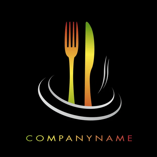 Restaurante tipo logotipo — Archivo Imágenes Vectoriales