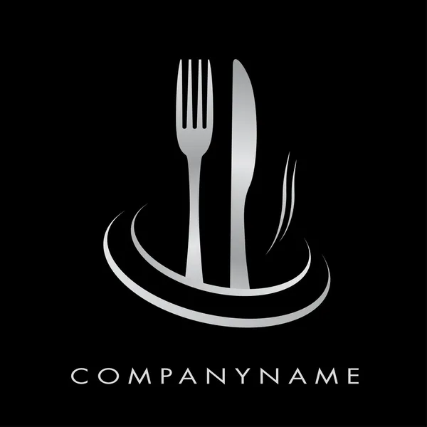 Restaurante tipo logotipo — Vector de stock