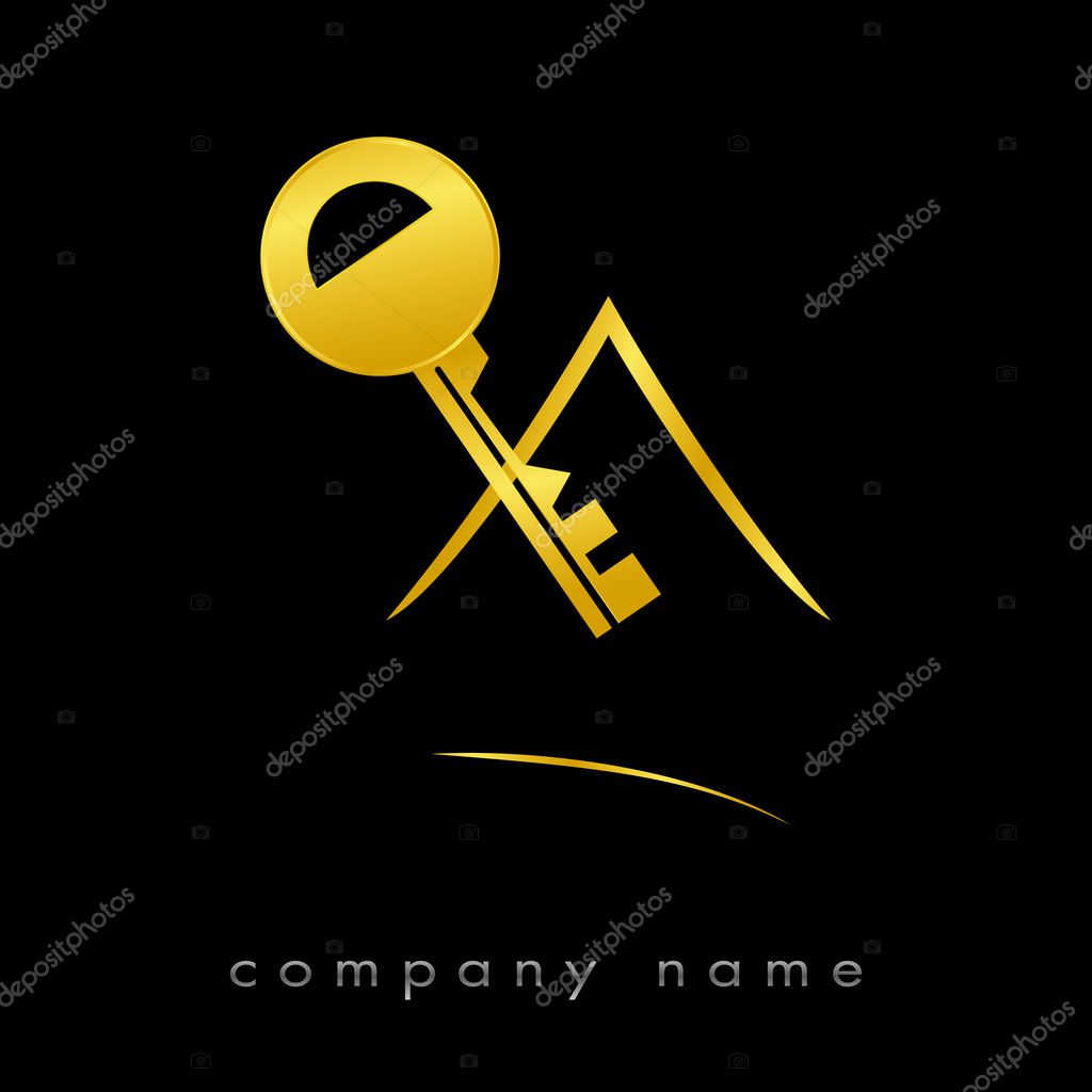 Logotype for real estate, agency