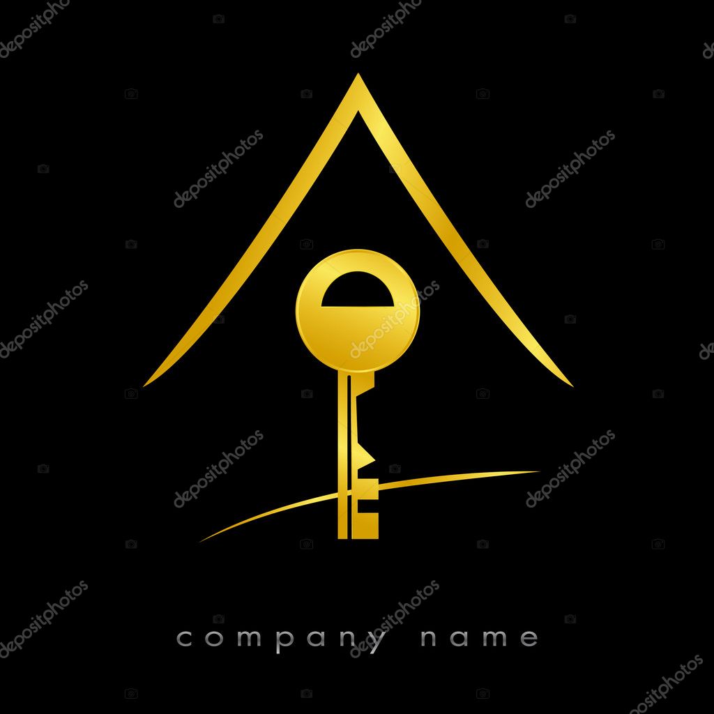 Logotype for real estate, agency
