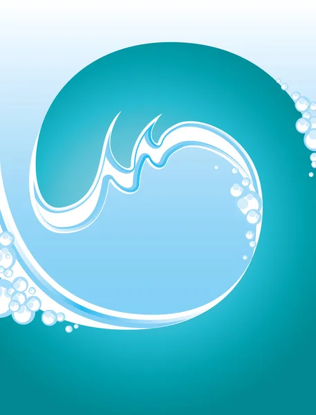 Blue wave — Stock Vector