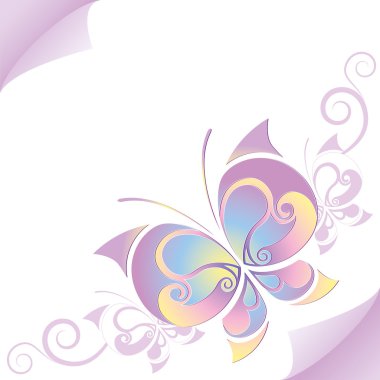 Beautiful butterfly clipart