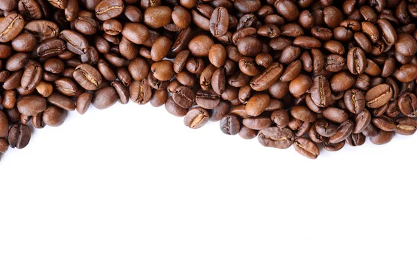 Ароматные кофейные бобы — стоковое фото