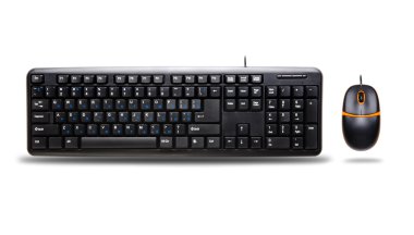 Computer keyboard and mouse clipart