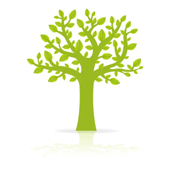 Eko strom — Stockový vektor