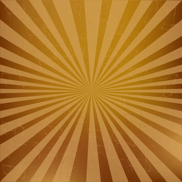 Vintage fond de sunburst — Image vectorielle