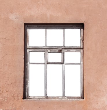 kırık penceresinin üzerine beyaz