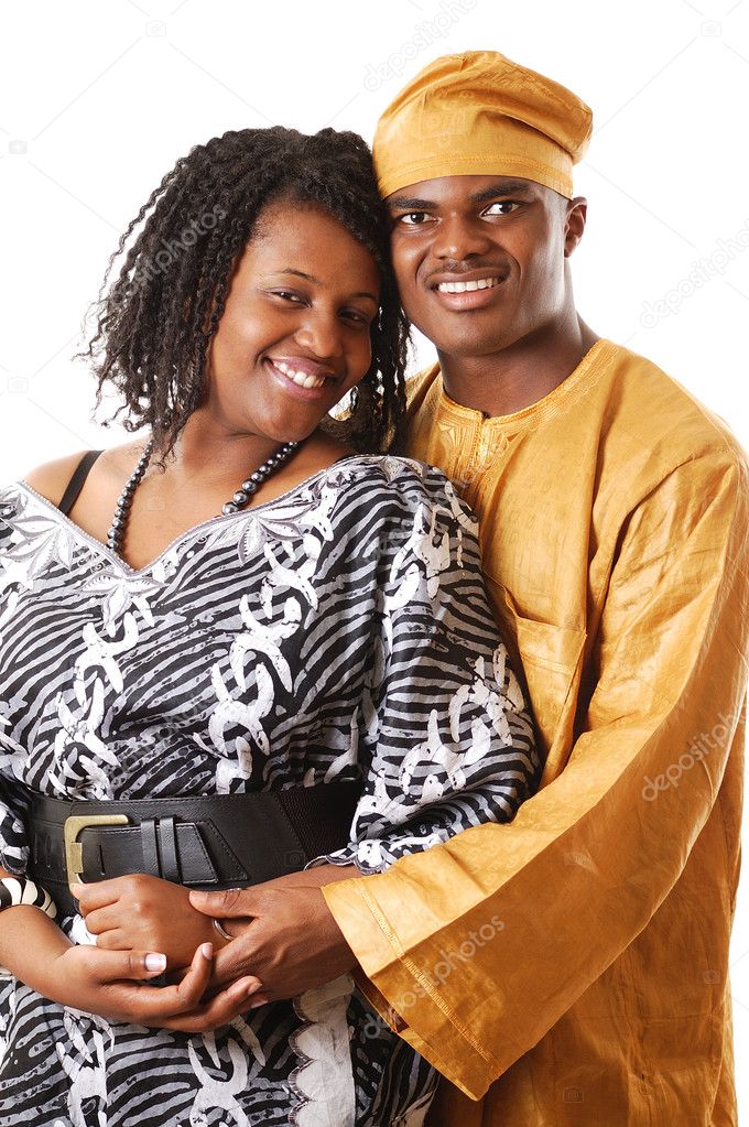 African couple
