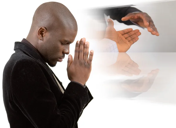 Beten für den Frieden Stockfoto